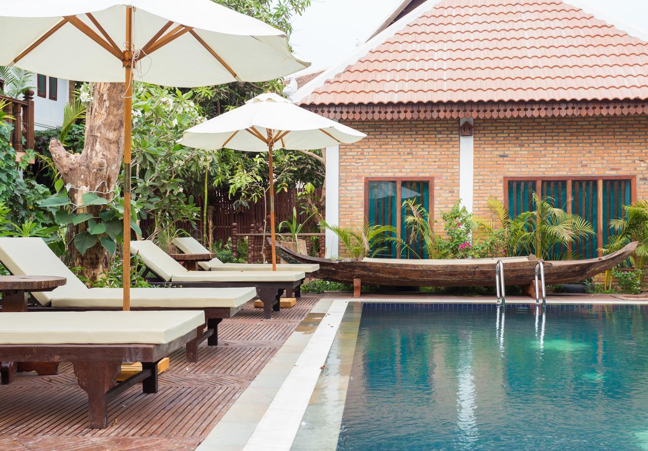 Malu Khmer Villa Siem Reap Exteriör bild