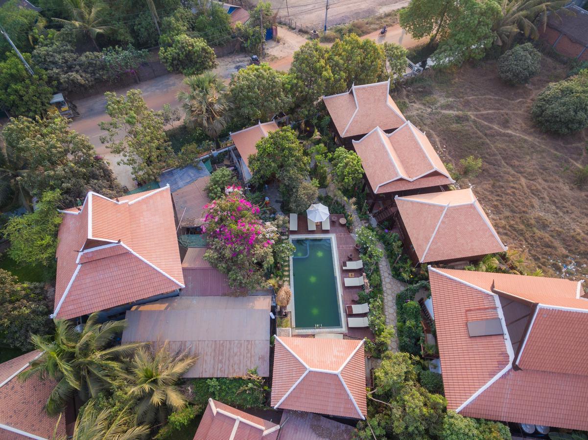 Malu Khmer Villa Siem Reap Exteriör bild