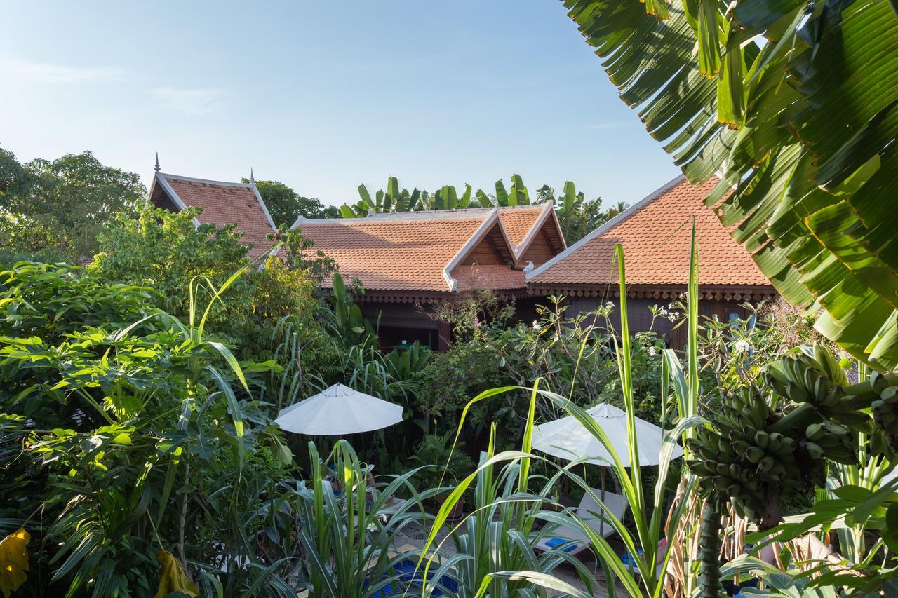 Malu Khmer Villa Siem Reap Exteriör bild