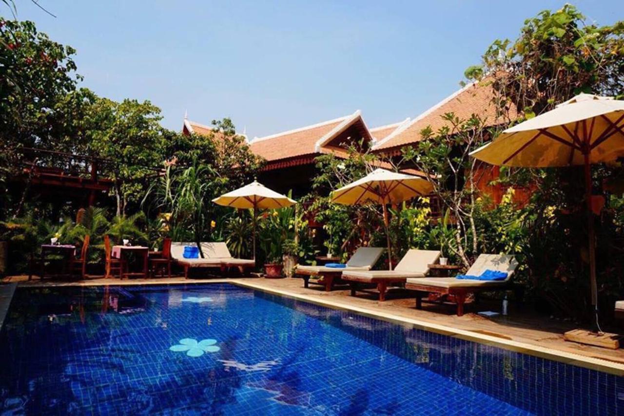 Malu Khmer Villa Siem Reap Exteriör bild
