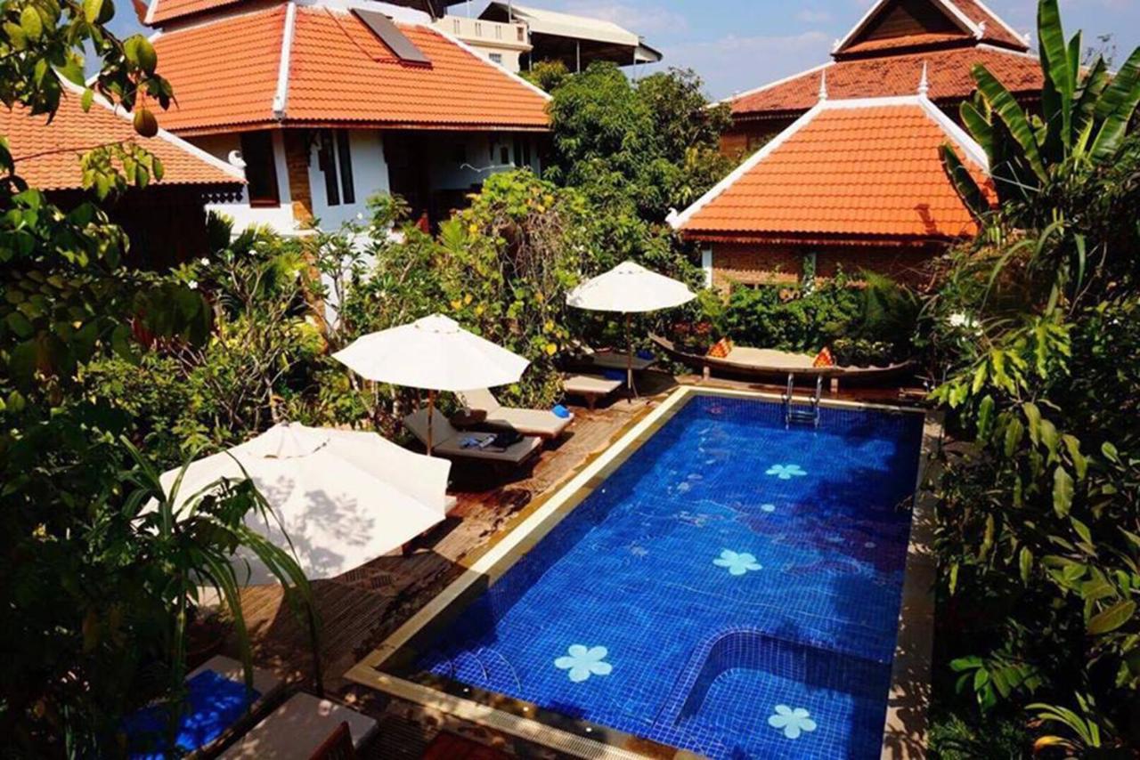 Malu Khmer Villa Siem Reap Exteriör bild