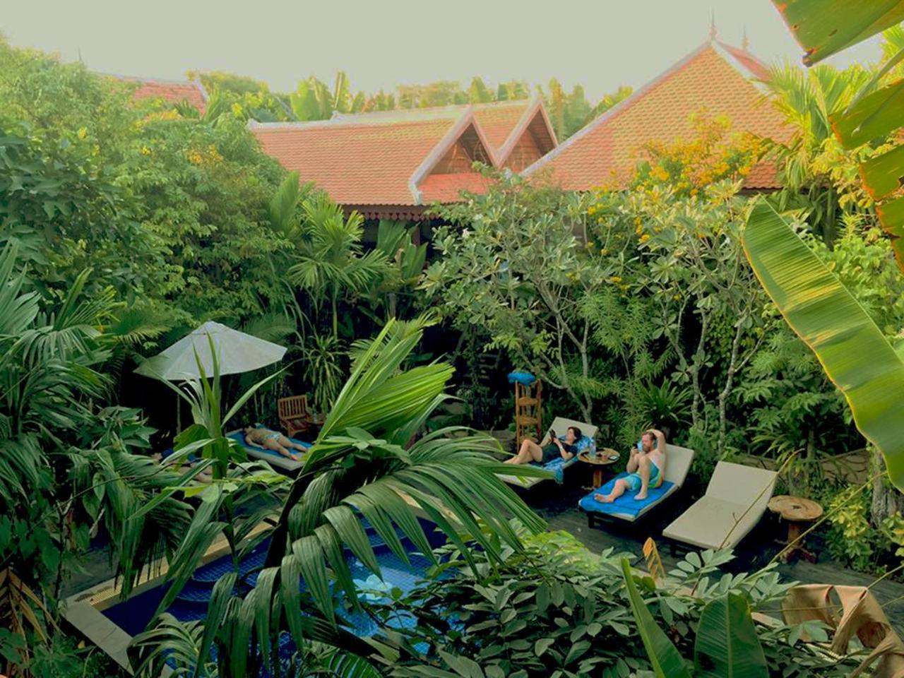 Malu Khmer Villa Siem Reap Exteriör bild