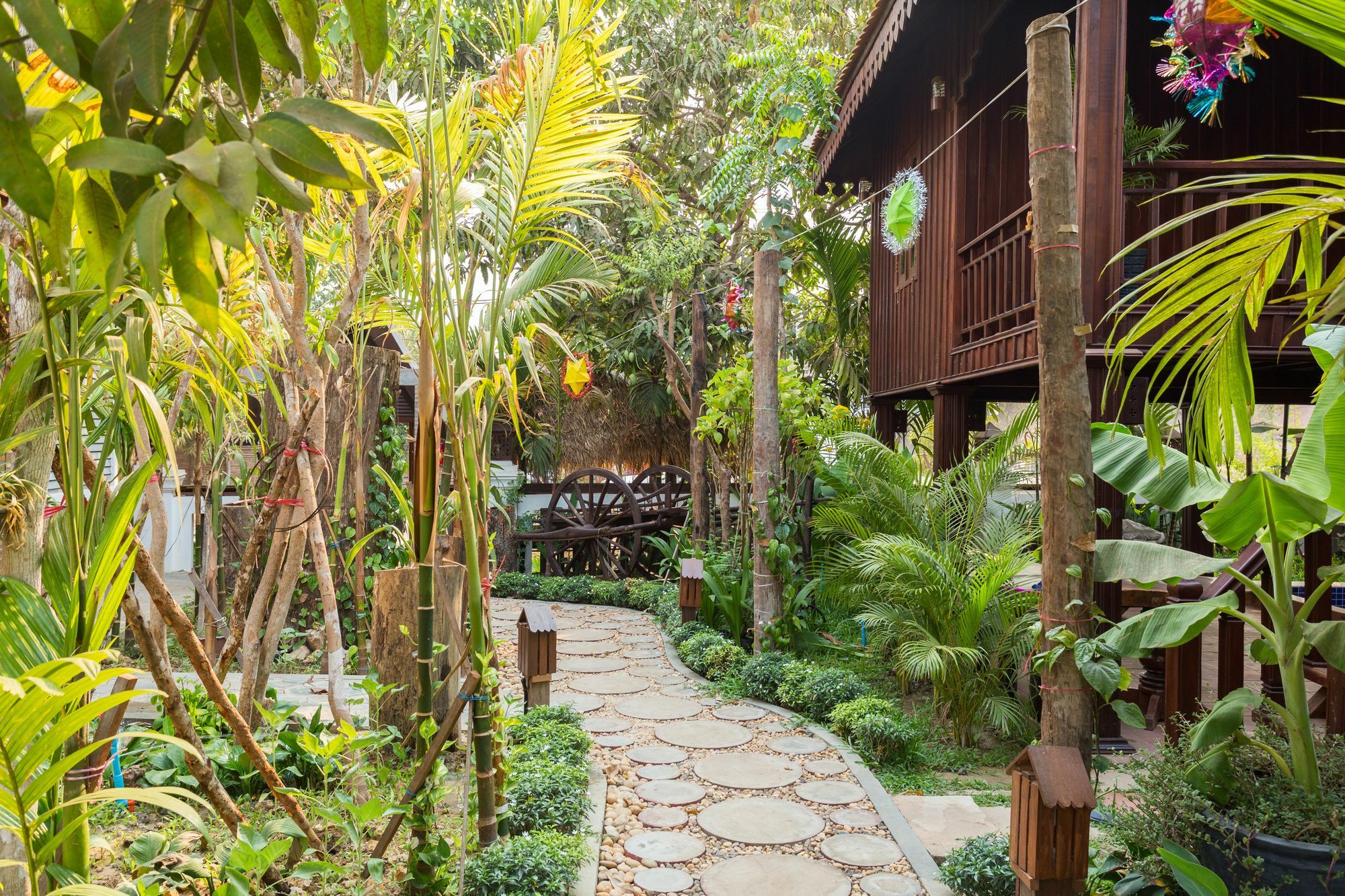 Malu Khmer Villa Siem Reap Exteriör bild