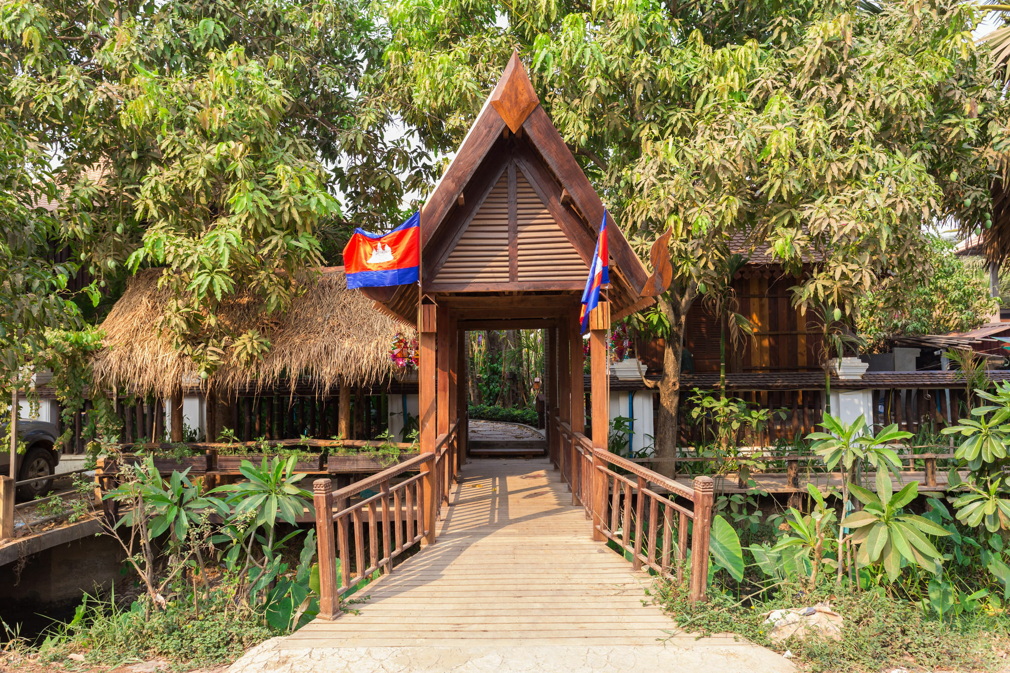 Malu Khmer Villa Siem Reap Exteriör bild