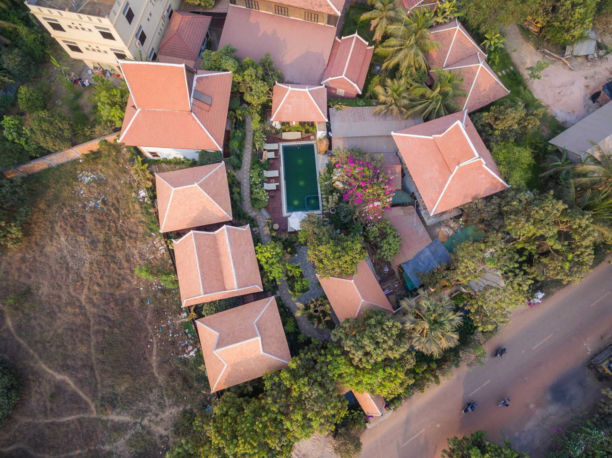 Malu Khmer Villa Siem Reap Exteriör bild