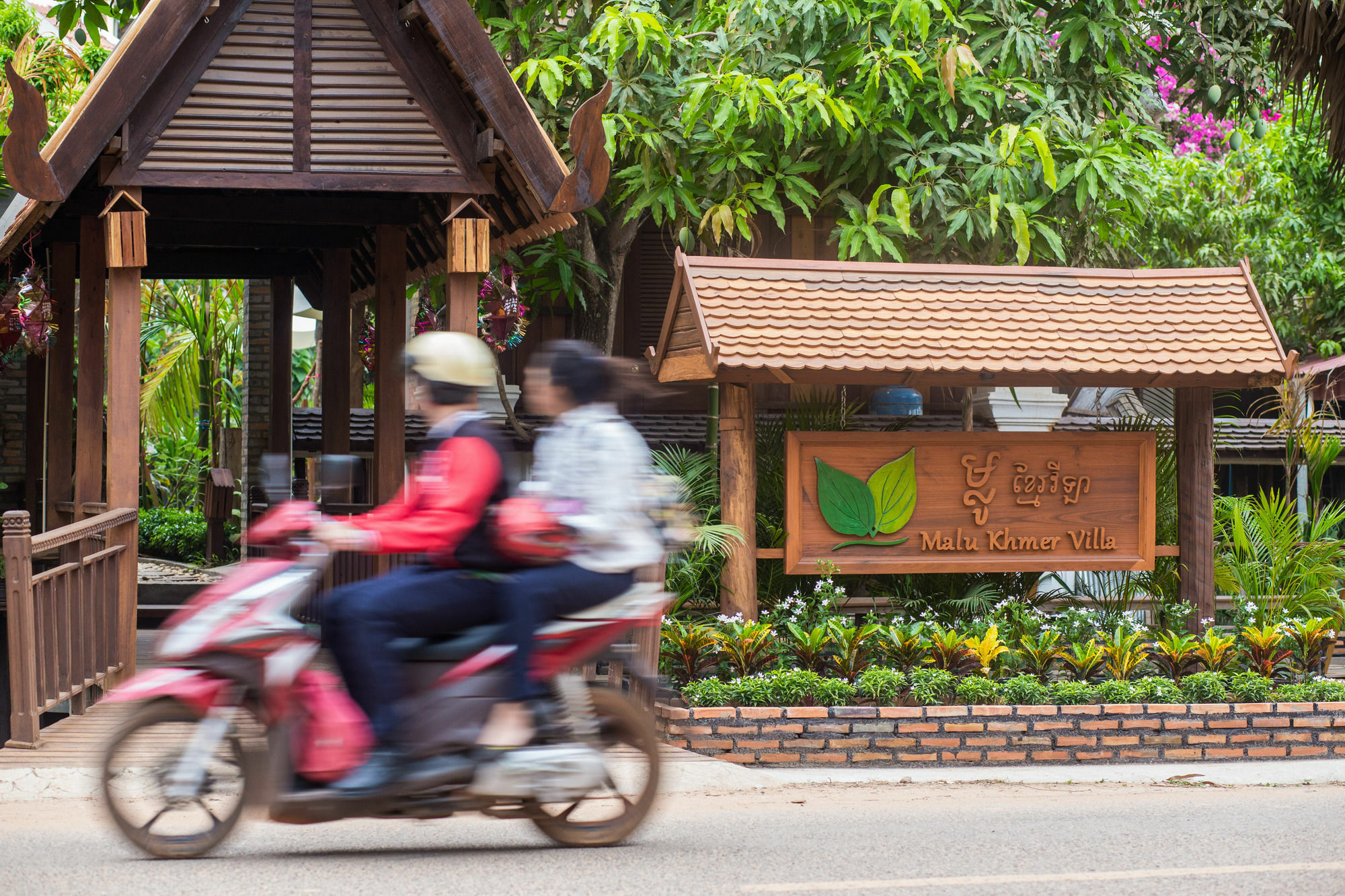Malu Khmer Villa Siem Reap Exteriör bild