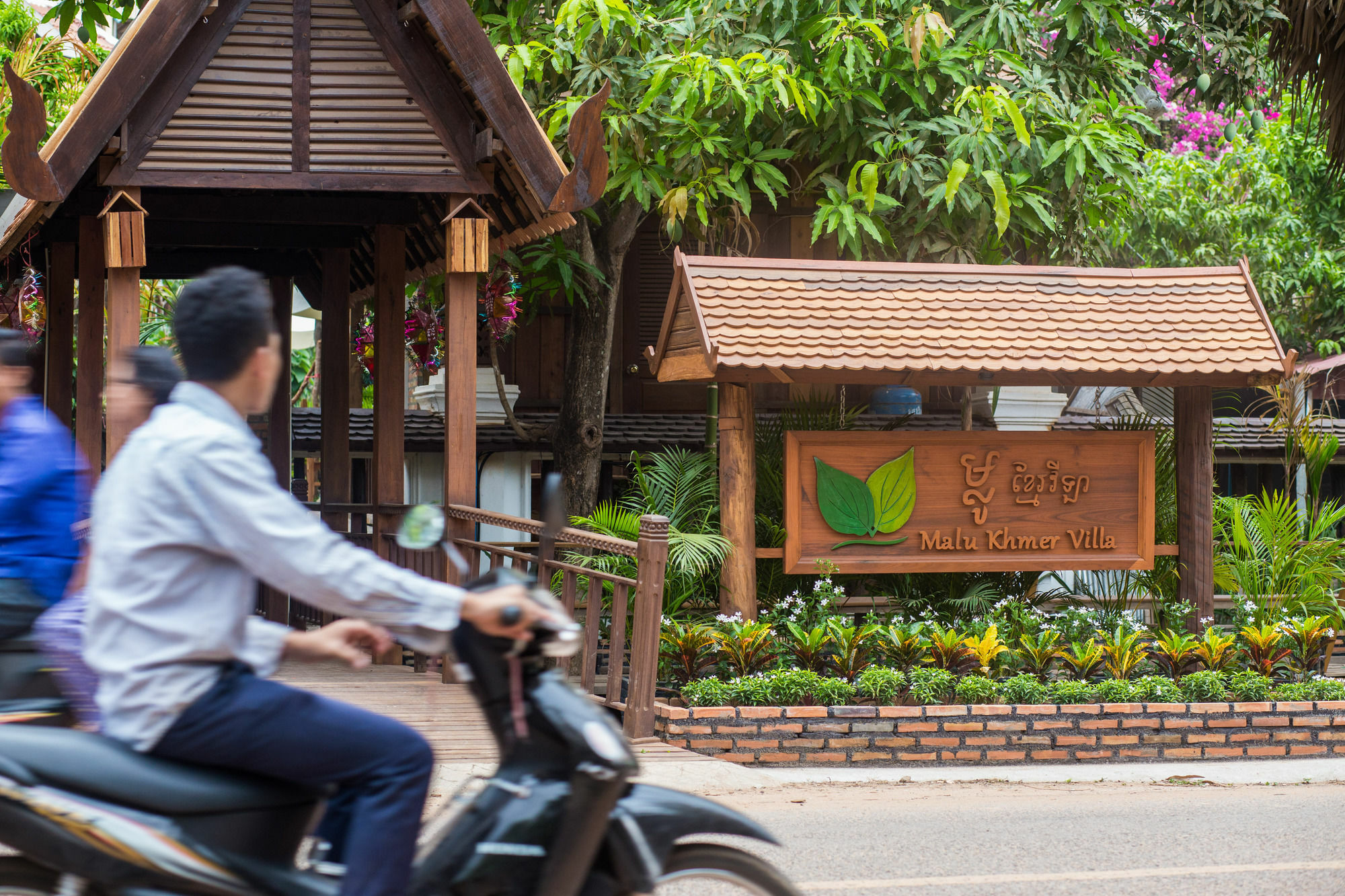 Malu Khmer Villa Siem Reap Exteriör bild