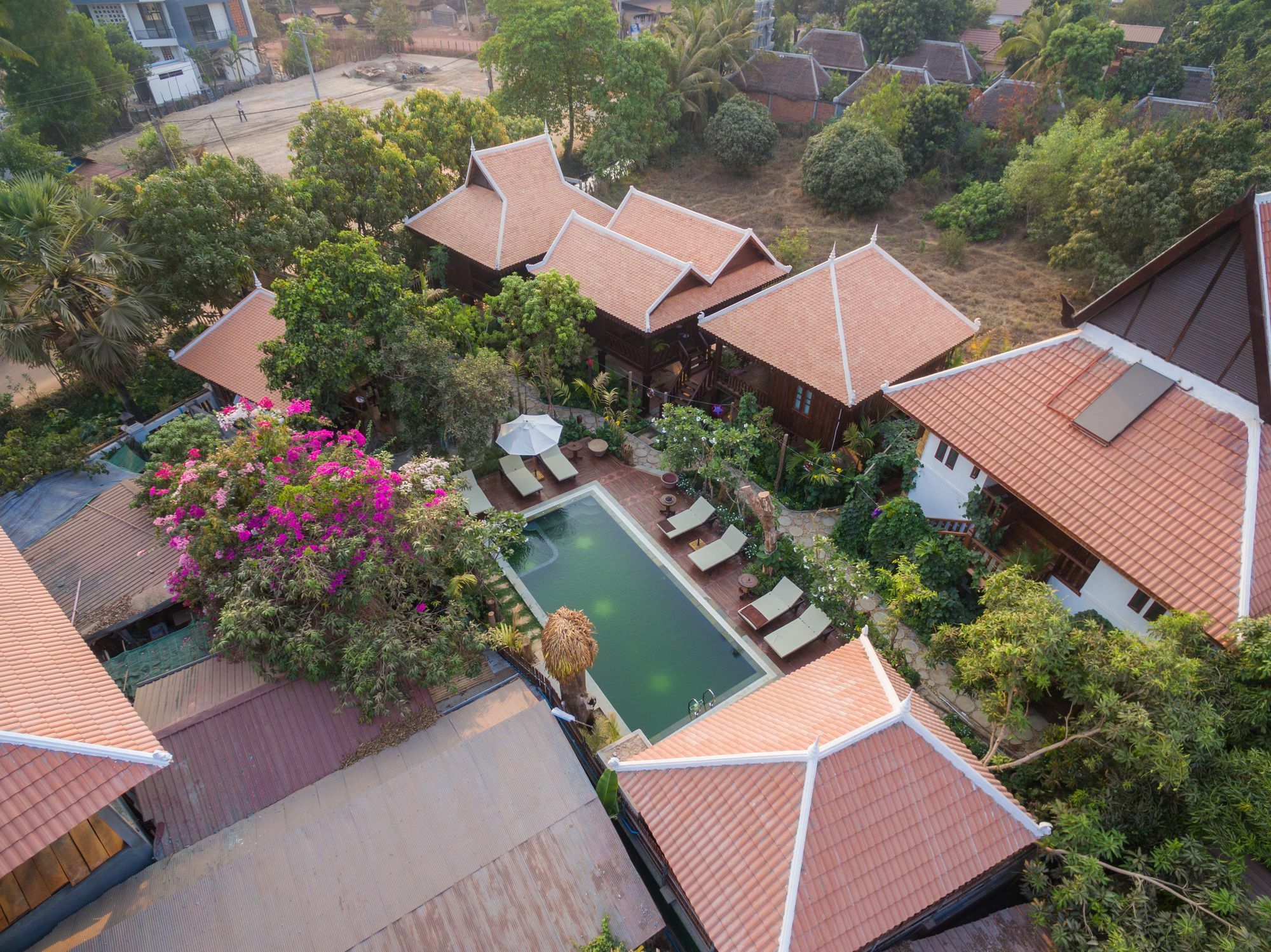 Malu Khmer Villa Siem Reap Exteriör bild